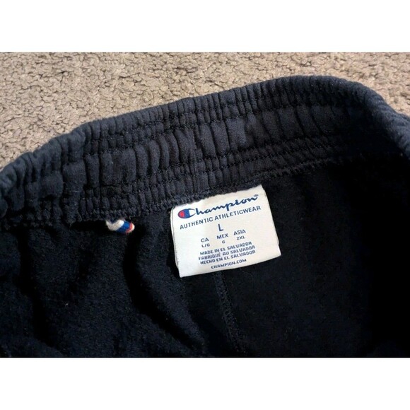 Champion Syracuse Orange Lacrosse Blue Sweatpants Joggers Men's Large - Picture 4 of 6